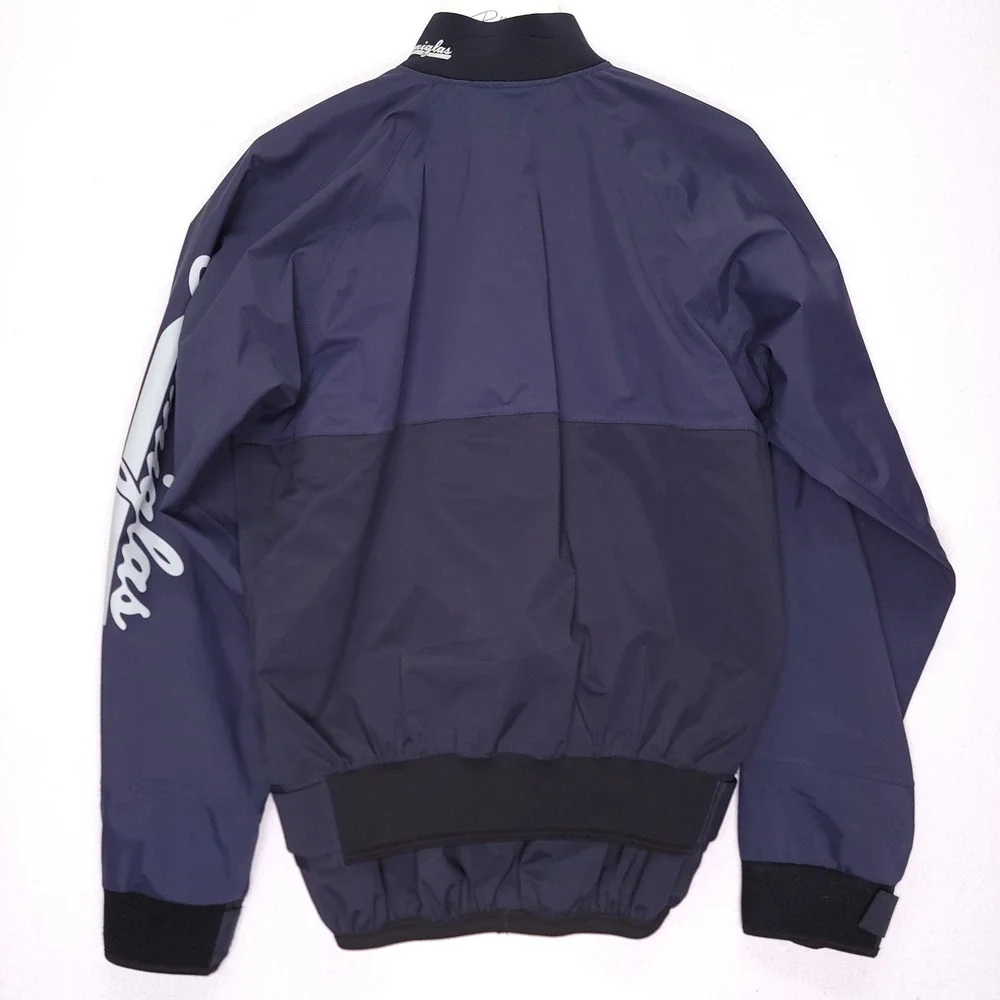 Lamiglas Navy Blue Quarter Zip Surf Top Fishing Wading Jacket Pullover Mens M